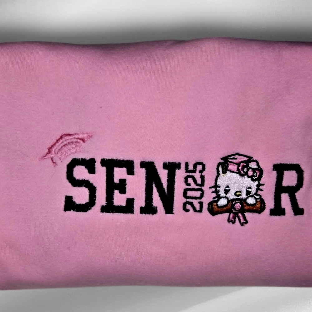 Hello kitty senior sweater crew neck #hellokitty#senior